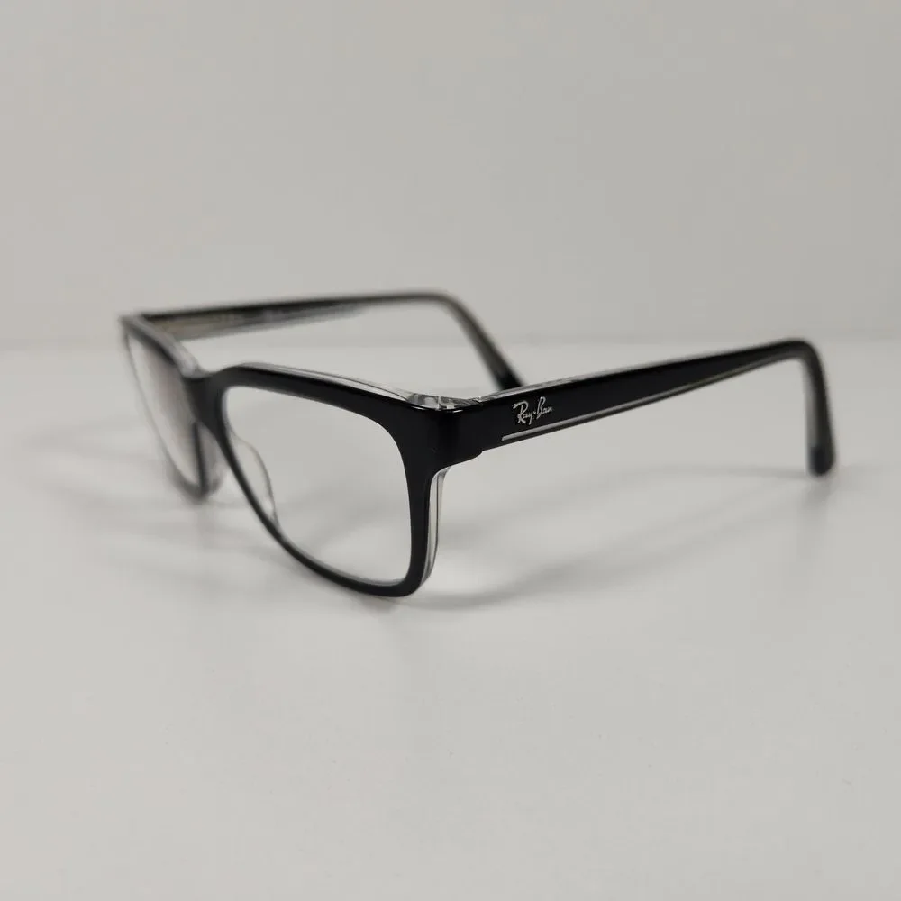 Ray-Ban RB1536 3529 Eyeglasses Rectangle Black Full‎ Rim Kids Frame 48-16-130